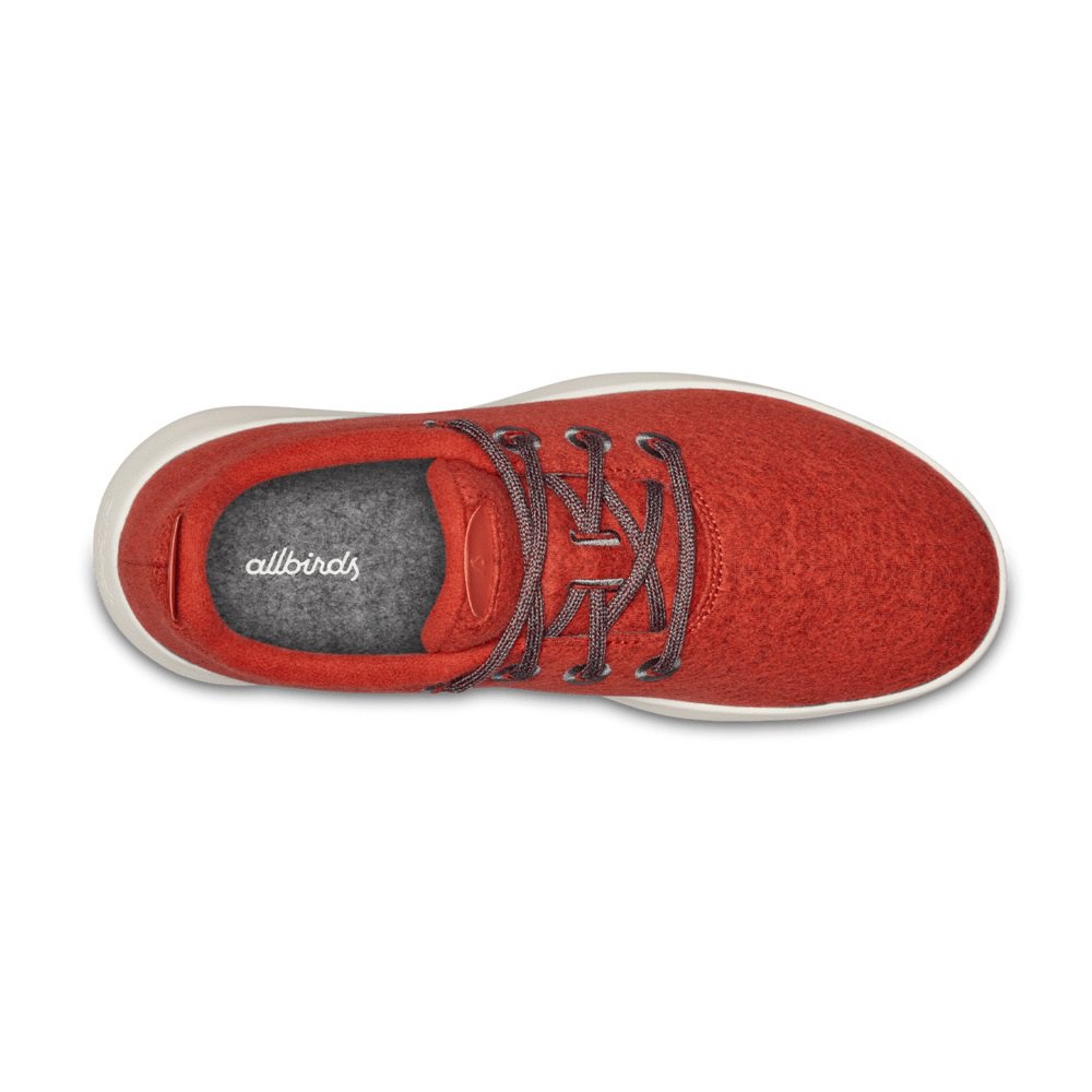 Allbirds Men\'s Sneakers Red - Wool Runner Mizzles - 20946EGVR